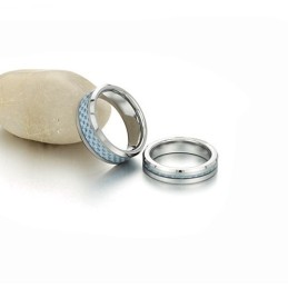 Anello In Ceramica Di Tungsteno Completo Nelle Specifiche Per Gli Amanti