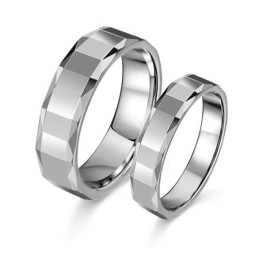 Anello In Ceramica Di Tungsteno Di Alta Qualità Per Gli Amanti