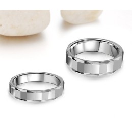 Anello In Ceramica Di Tungsteno Di Alta Qualità Per Gli Amanti