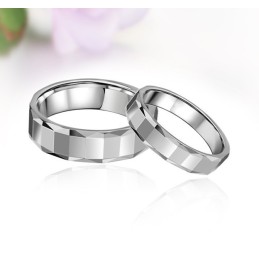 Anello In Ceramica Di Tungsteno Di Alta Qualità Per Gli Amanti