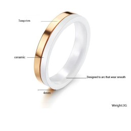 Ampia Varietà Di Anelli In Ceramica Di Tungsteno