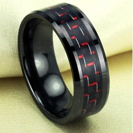Anello In Ceramica Di Tungsteno E Fibra Di Carbonio Con Qualità E Quantità Garantite