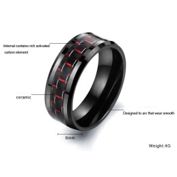 Anello In Ceramica Di Tungsteno E Fibra Di Carbonio Con Qualità E Quantità Garantite
