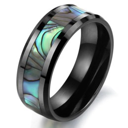Anello In Ceramica Di Tungsteno Nero Con Garanzia Di Qualità E Quantità