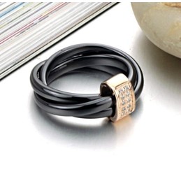 Anello In Ceramica Di Tungsteno Con Strass, Qualità E Quantità Garantite