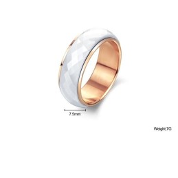 Completo Nelle Specifiche Anello In Ceramica Di Tungsteno Blu
