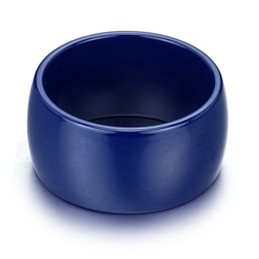 Anello In Ceramica Di Tungsteno Blu Di Alta Qualità