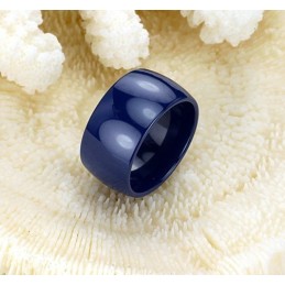 Anello In Ceramica Di Tungsteno Blu Di Alta Qualità