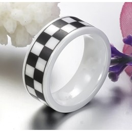 Anello In Ceramica Di Tungsteno Con Griglia Maschile, Qualità E Quantità Garantite