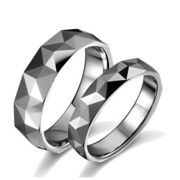 Anello In Ceramica Di Tungsteno Con Qualità E Quantità Assicurate Per Gli Amanti