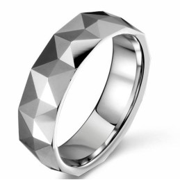 Anello In Ceramica Di Tungsteno Con Qualità E Quantità Assicurate Per Gli Amanti