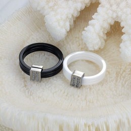 Anello In Ceramica Di Tungsteno Triciclico Facile Da Usare