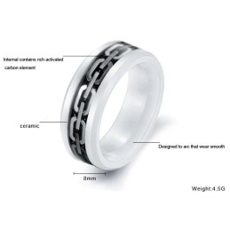 Anello In Ceramica Di Tungsteno E Fibra Di Carbonio Di Alta Qualità
