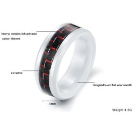Anello In Ceramica Di Tungsteno E Fibra Di Carbonio Di Qualità Affidabile
