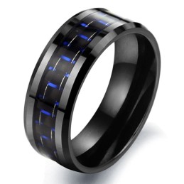 La Regina Dell'Anello In Ceramica Di Tungsteno E Fibra Di Carbonio Di Qualità
