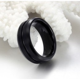 Noto Per La Sua Raffinata Qualità, L'Anello Maschile Retrò In Ceramica Di Tungsteno