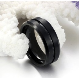 Noto Per La Sua Raffinata Qualità, L'Anello Maschile Retrò In Ceramica Di Tungsteno