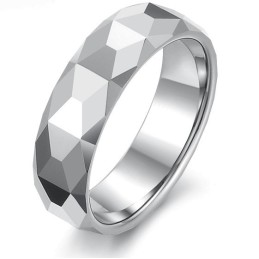 Anello In Ceramica Di Tungsteno Prismatico Con Qualità E Quantità Garantite