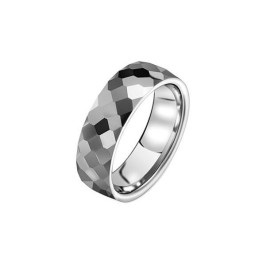 Anello In Ceramica Di Tungsteno Con Rete Da Calcio Di Alta Qualità Per Gli Amanti