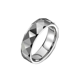 Anello In Ceramica Di Tungsteno Con Angolo Angolare Di Fama Mondiale Per Gli Amanti