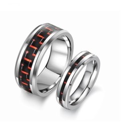 Anello In Ceramica Di Tungsteno Con Qualità E Quantità Assicurate Per Gli Amanti
