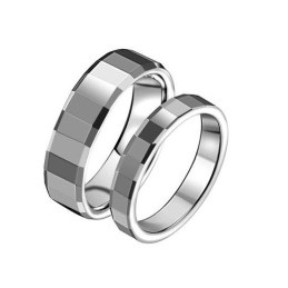 Anello In Ceramica Di Tungsteno Di Fama Mondiale Per Gli Innamorati
