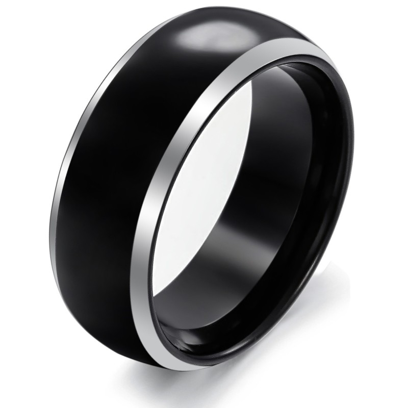 Anello In Ceramica Di Tungsteno Conciso, Qualità E Quantità Garantite Anello In Ceramica Di Tungsteno Conciso, Qualità E Quantità Garantite
