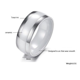 Anello In Ceramica Di Tungsteno Di Qualità Stabile