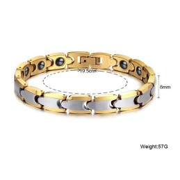 Bracciale In Ceramica Di Tungsteno Di Alta Qualità Per La Salute