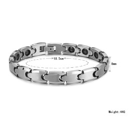Bracciale In Ceramica Di Tungsteno Per La Salute Di Eccellente Qualità