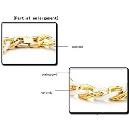 Bracciale In Ceramica Di Tungsteno Da Donna Facile Da Usare