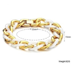 Bracciale In Ceramica Di Tungsteno Da Donna Facile Da Usare