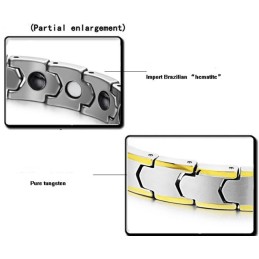 Bracciale In Ceramica Di Tungsteno E Magnetite Di Qualità Superiore