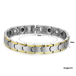 Bracciale In Ceramica Di Tungsteno E Magnetite Di Qualità Superiore
