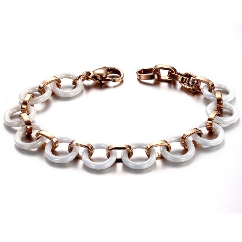 Bracciale In Ceramica Di Tungsteno Da Donna "To Have A Long Story" Bracciale In Ceramica Di Tungsteno Da Donna "To Have A Long Story"