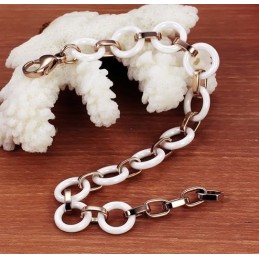 Bracciale In Ceramica Di Tungsteno Da Donna "To Have A Long Story"