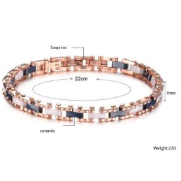 Ampia Varietà Di Bracciale In Ceramica Di Tungsteno Femminile