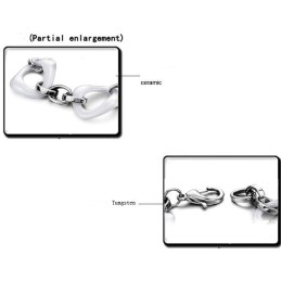 Bracciale In Ceramica Di Tungsteno Bianco Con Reputazione Affidabile