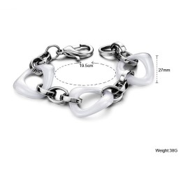 Bracciale In Ceramica Di Tungsteno Bianco Con Reputazione Affidabile