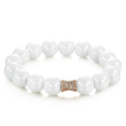 Bracciale In Ceramica Di Tungsteno Bianco Con Qualità E Quantità Garantite