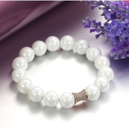 Bracciale In Ceramica Di Tungsteno Bianco Con Qualità E Quantità Garantite
