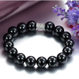 Bracciale In Ceramica Di Tungsteno Nero Di Fama Mondiale