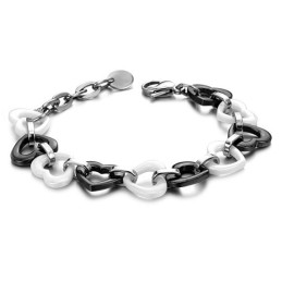 Bracciale In Ceramica Di Tungsteno Sweetheart Completo Nelle Specifiche