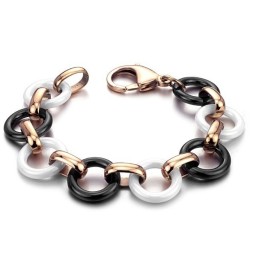 Bracciale In Ceramica Di Tungsteno Rotondo Con Qualità E Quantità Garantite