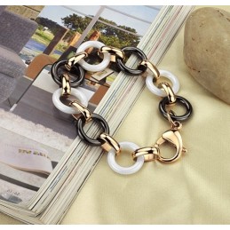 Bracciale In Ceramica Di Tungsteno Rotondo Con Qualità E Quantità Garantite