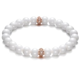 Bracciale In Ceramica Di Tungsteno Facile Da Usare Con Perline