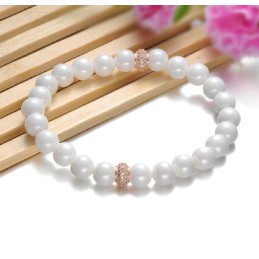 Bracciale In Ceramica Di Tungsteno Facile Da Usare Con Perline