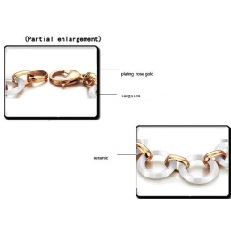 Per Godere Di Un'Alta Reputazione In Patria E All'Estero Bracciale In Ceramica Di Tungsteno