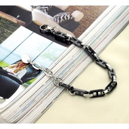 Bracciale In Ceramica Di Tungsteno Nero Da Donna Di Eccellente Qualità