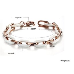 Bracciale In Ceramica Di Tungsteno Femminile Di Qualità Stabile